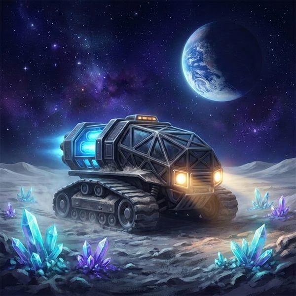 Trencher — Lunar Vehicles #0001