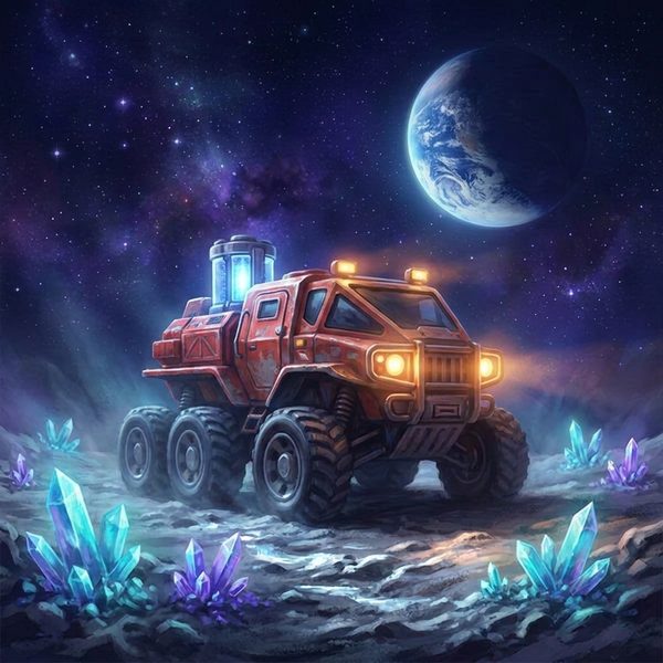Ridge Climber — Lunar Vehicles #0007