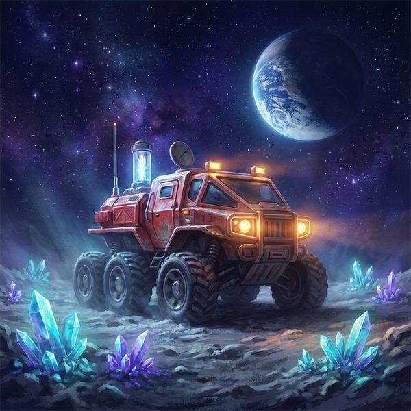 Regolith Crawler — Lunar Vehicles #0016